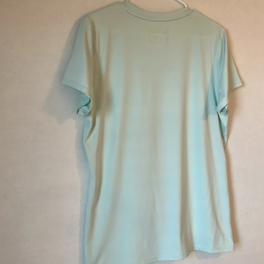 Artic Cool Hydrofreeze X Technology V-Neck Short Sleeve Lt Green T-Shirt. Size L - Picture 3 of 8